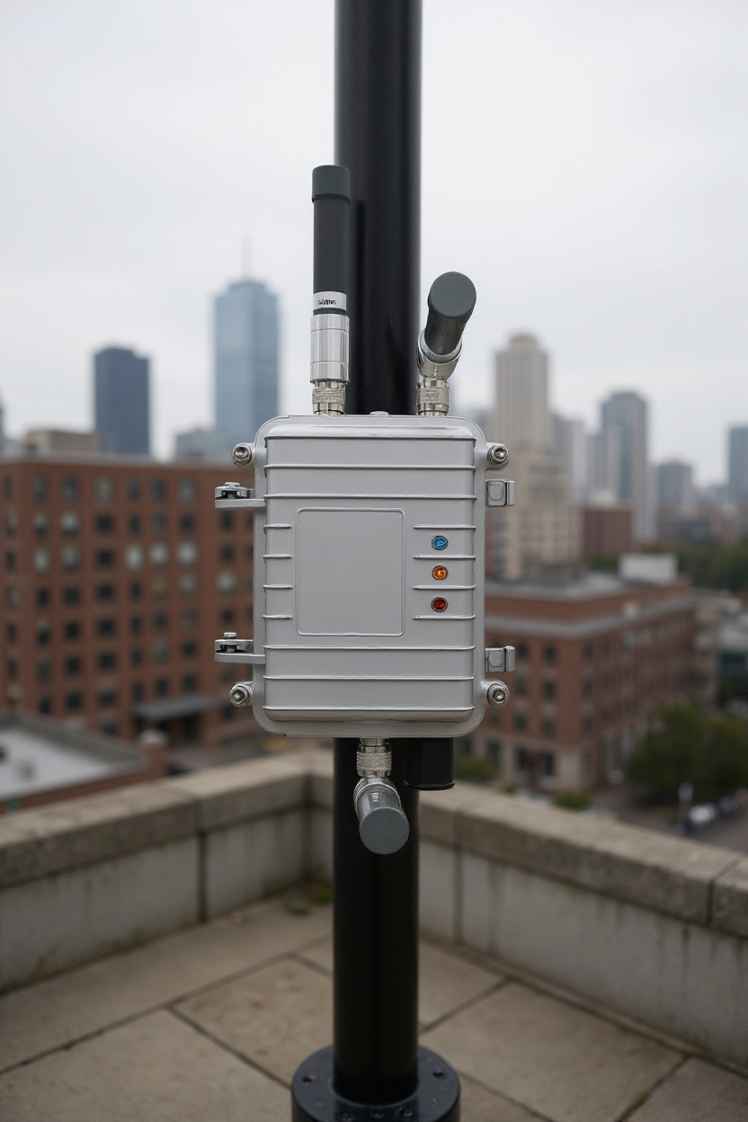 Ολοκληρωμένες λύσεις IoT με LoRaWAN/LPWAN: μελέτη RF, εγκατάσταση gateways & αισθητήρων, διασύνδεση με πλατφόρμες Smart City, BMS ή SCADA.