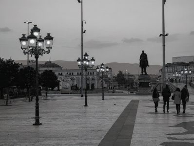 Smart City, IoT, Wi-Fi and surveillance infrastructure for public spaces